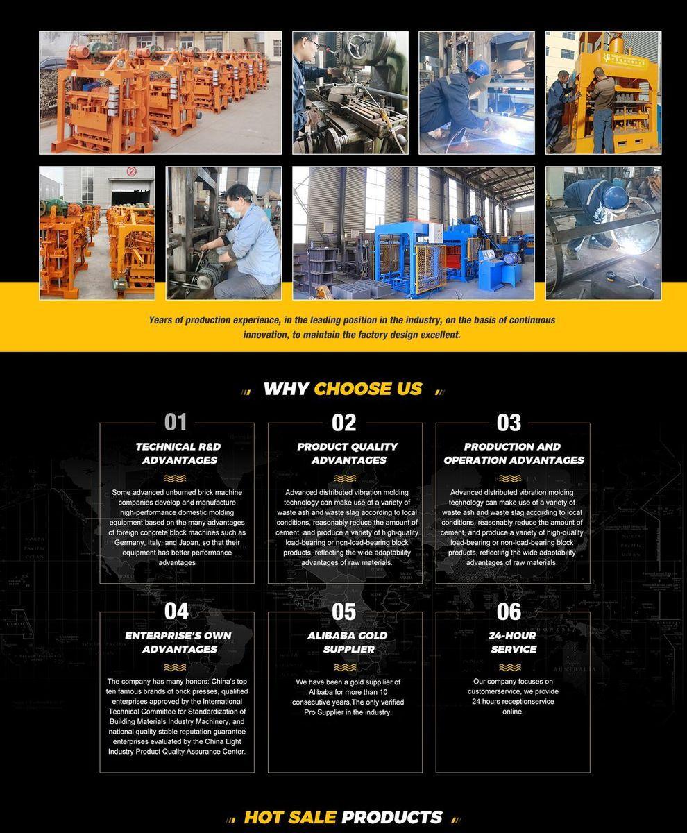 Vue extérieure de notre usine chinoise de machines à brique